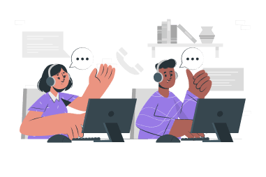 Contact illustration